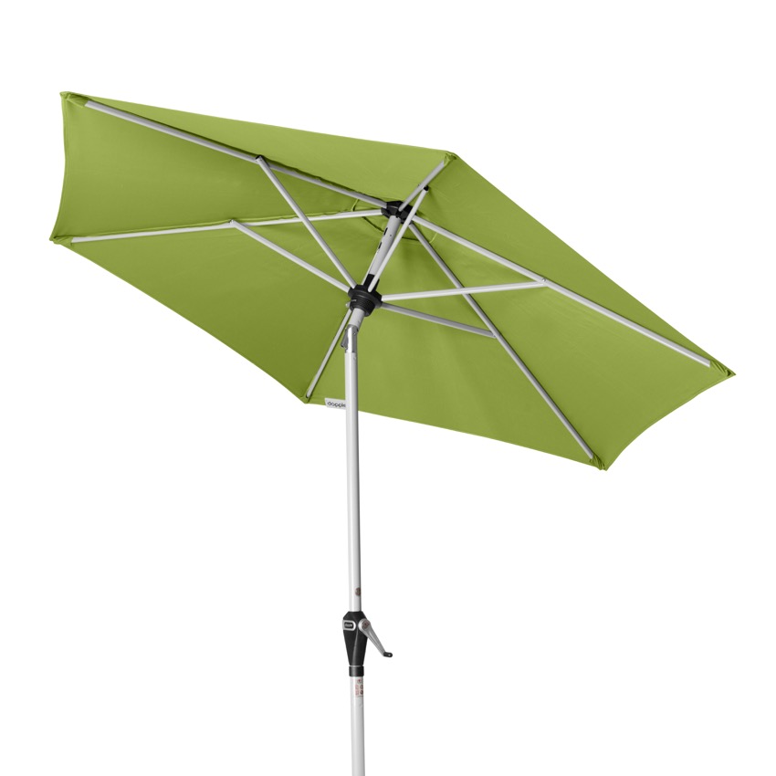 doppler Sonnenschirm - Mittelstock, mit Knickvorrichtung & Höhenverstellung Ø 210cm - fresh green -