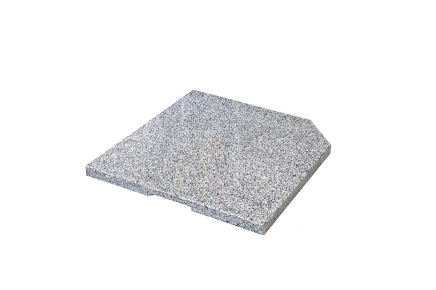 doppler Granit Design-Platte 25kg - grau -