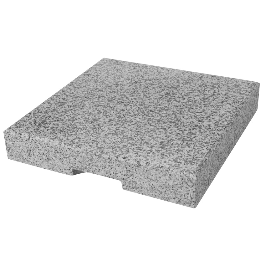 doppler Granit Design-Platte 55kg - grau -