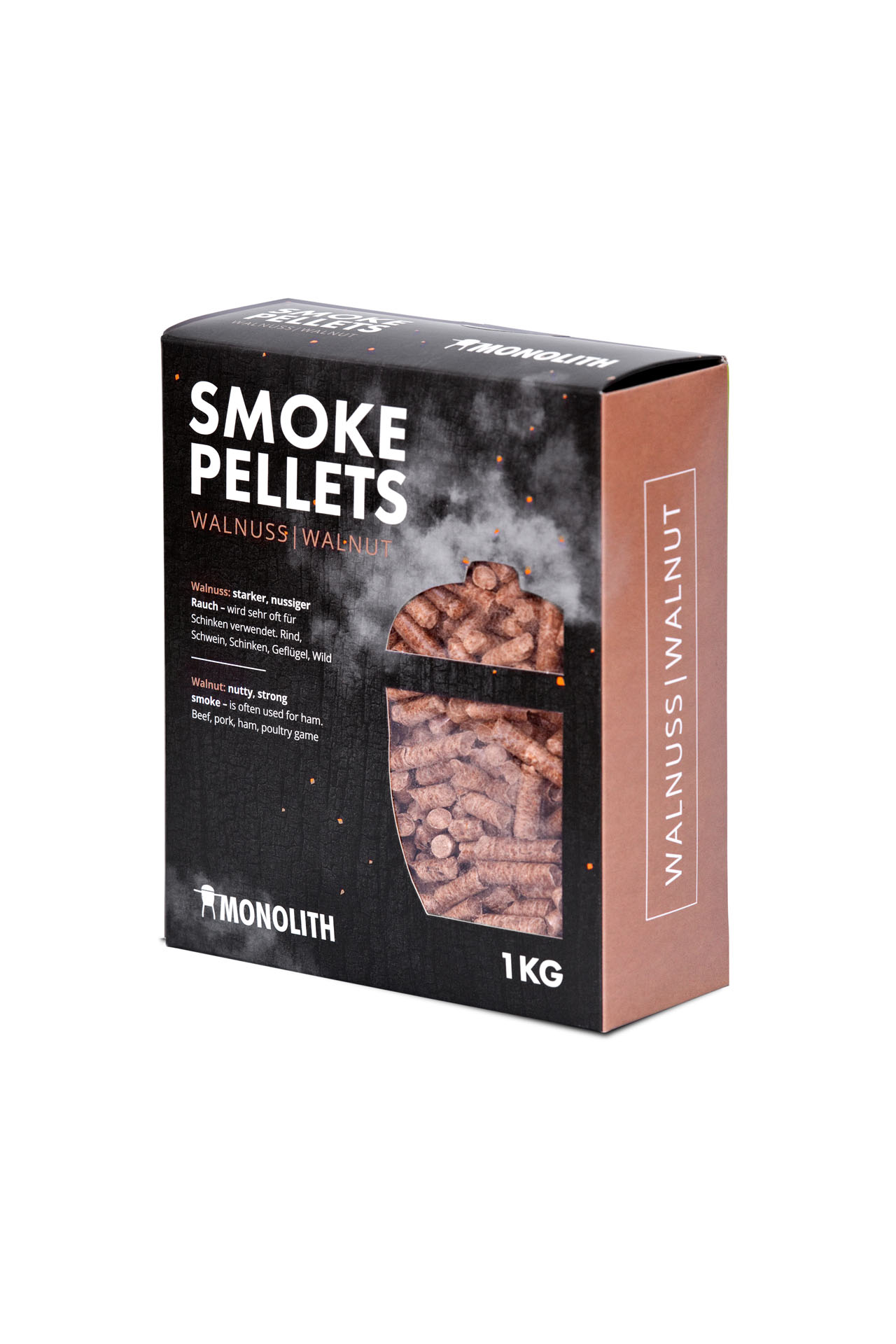 MONOLITH Smokepellets 1 kg - Walnuss